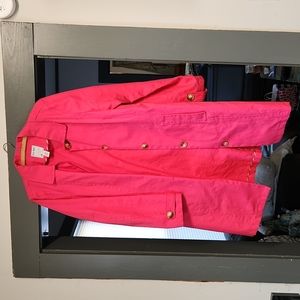 NWOT XL Vintage Spr 2005 Long Hot Pink Jacket